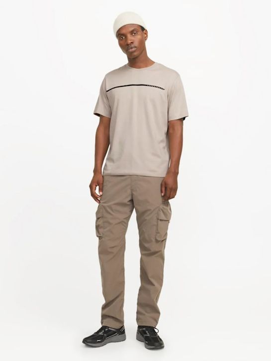 JACK & JONES T-Shirt beige