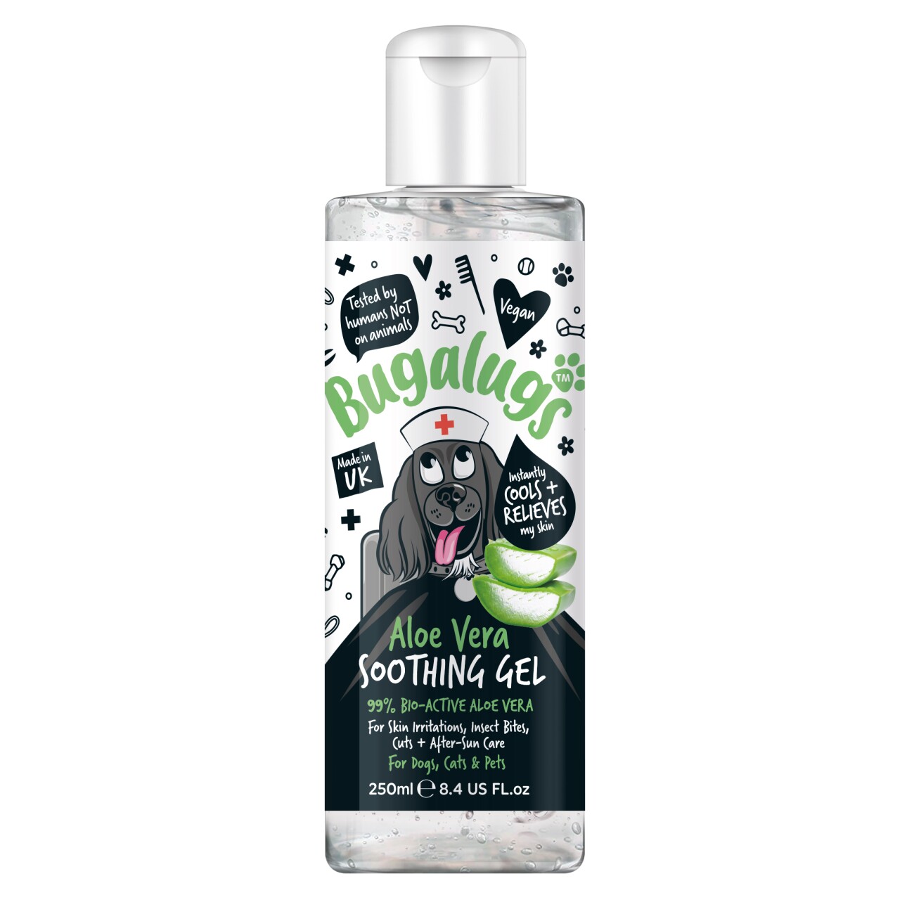 Bugalugs Hautpflegegel Aloe Vera