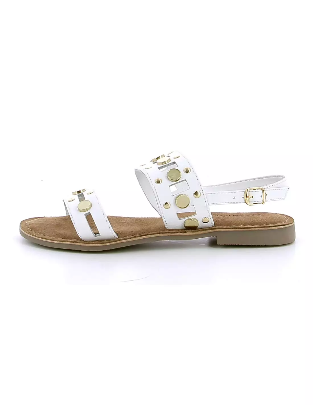 ELUE PAR NOUS LEGGINGS - Sandales & nu-pieds Blanc