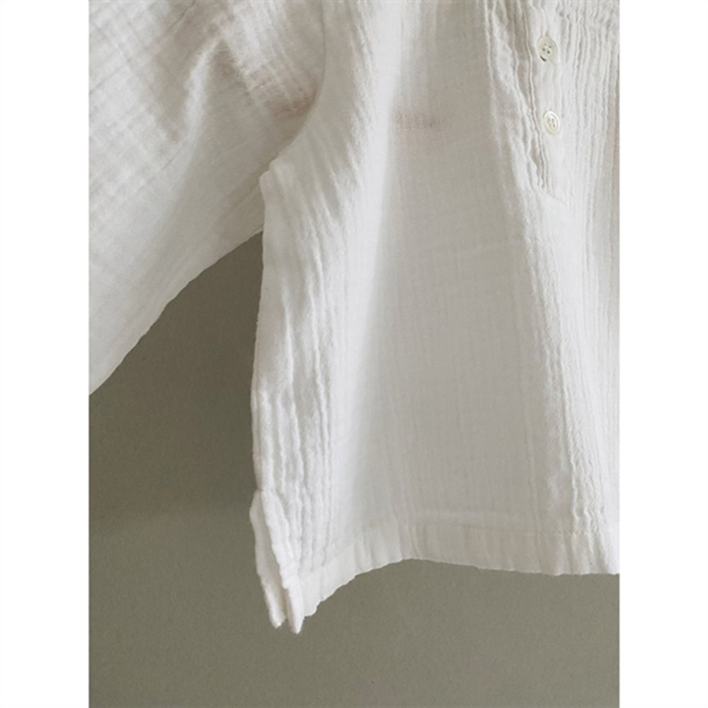 Natural white Carlo Skjorte Baby - Lalaby