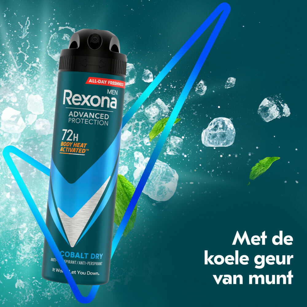 Rexona Men Deodorant Spray Advanced Protection Cobalt Dry150 ml