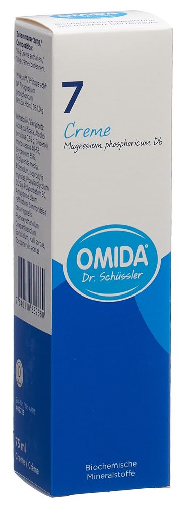 Omida Nr7 Magnesium phosphoricum 6 D<br>75 ml, Tube, Creme