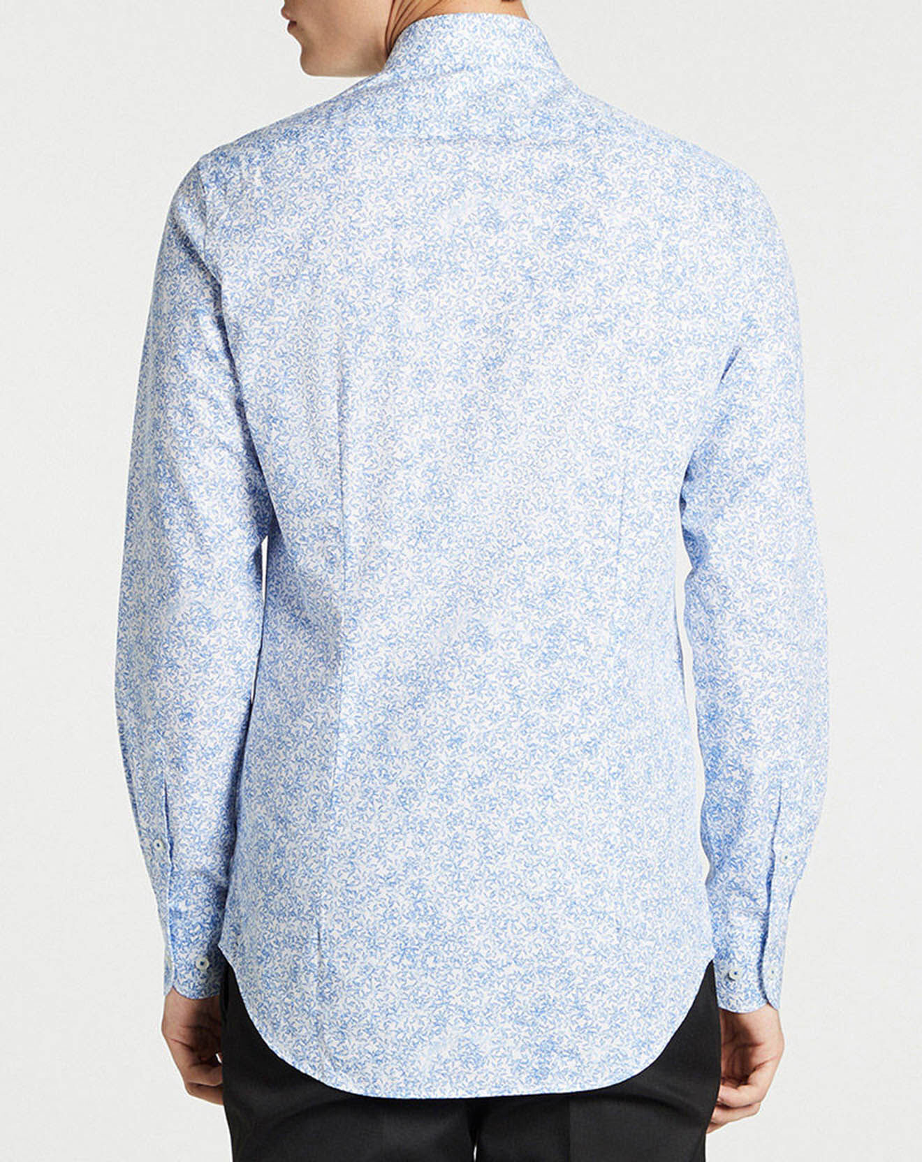 Tommy Hilfiger Chemise slim fit imprimé fleuri bleue