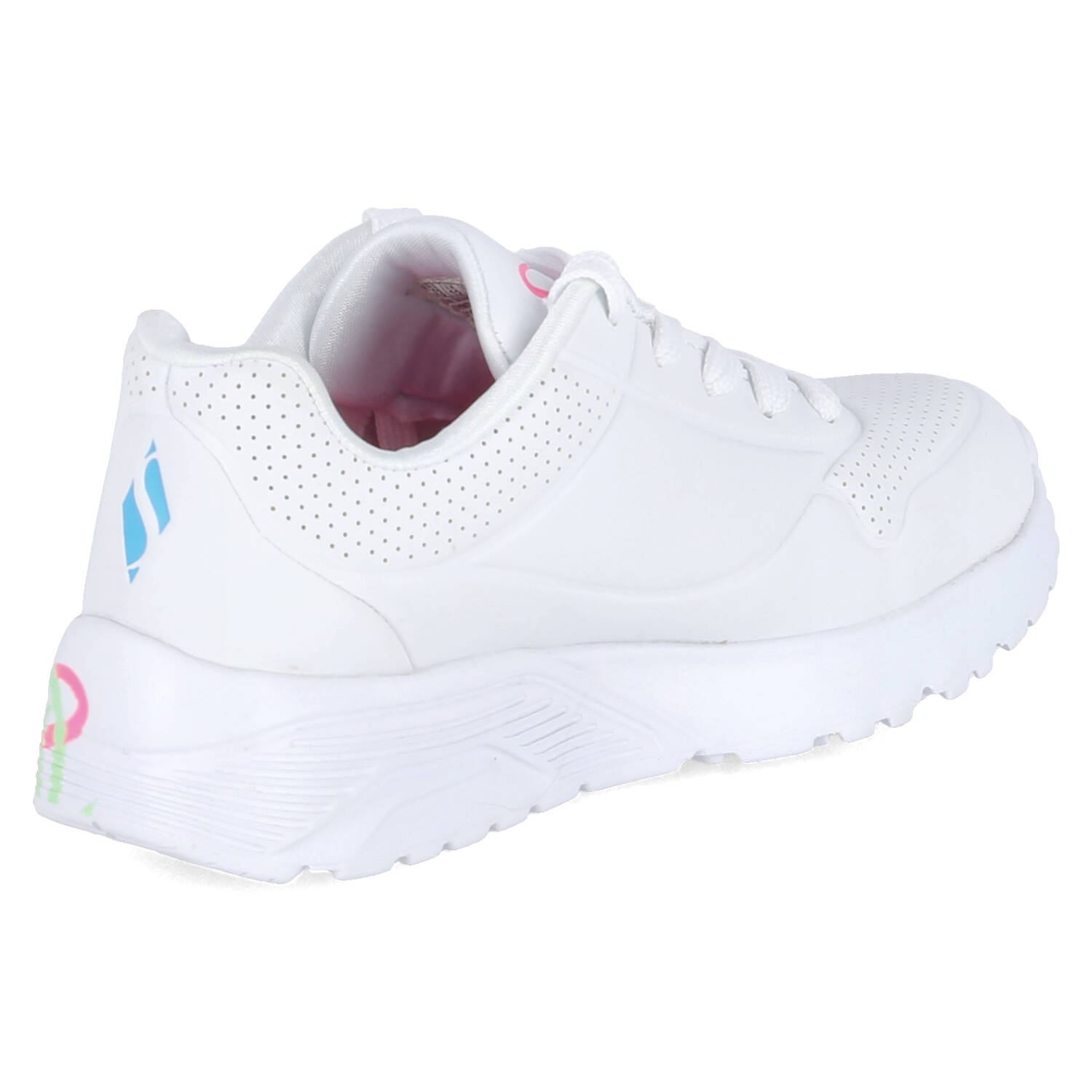 Skechers Low Sneaker SPREAD THE LOVE - white/multi/neon