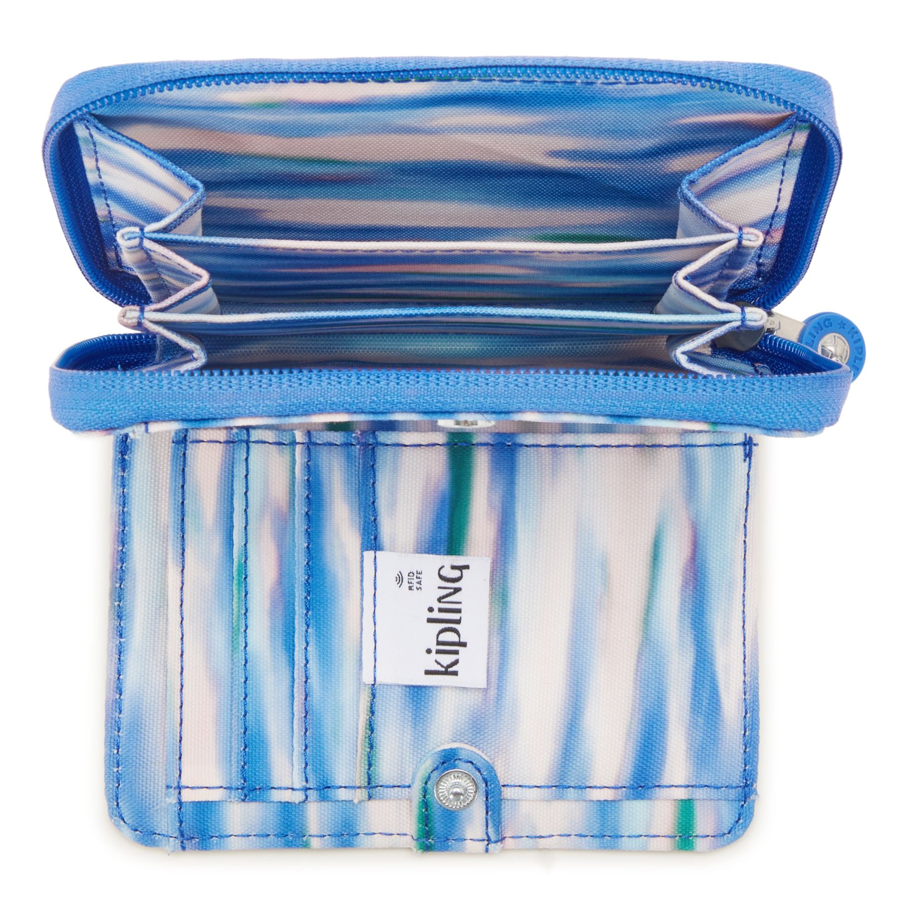 MONEY LOVE Portefeuille Moyen RFID - Diluted Blue