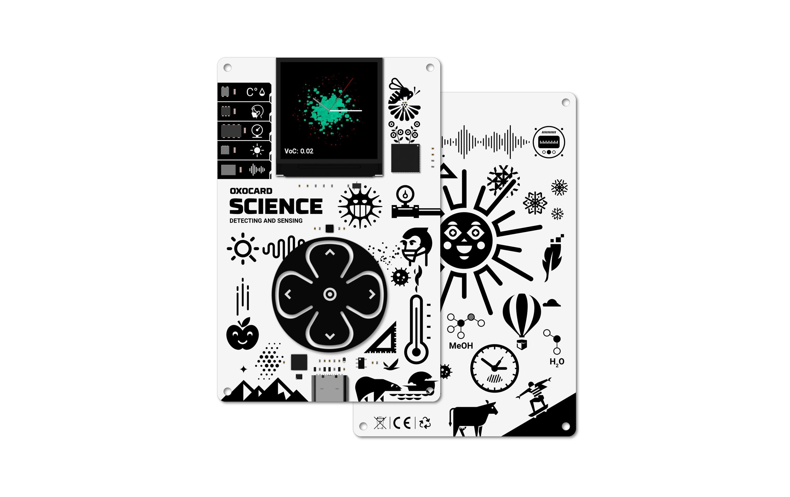 Entwicklerboard Oxocard Mini ScienceProgrammierbare Multisensorplatine
