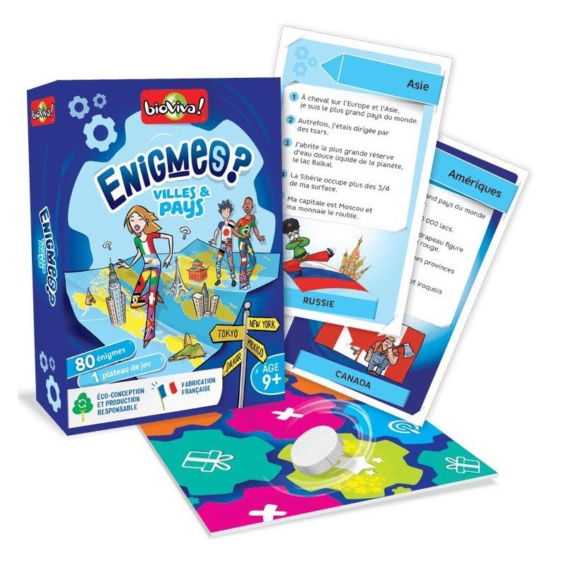 Enigmes - Villes et Pays