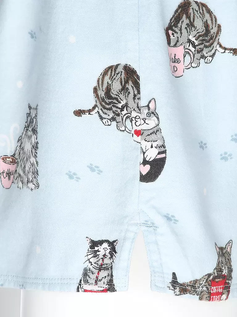 P.J.SALVAGE Pyjamashorts hellblau