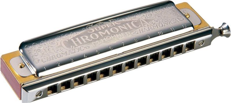 Hohner - Super Chromonica 48 - Harmonica - Bruin