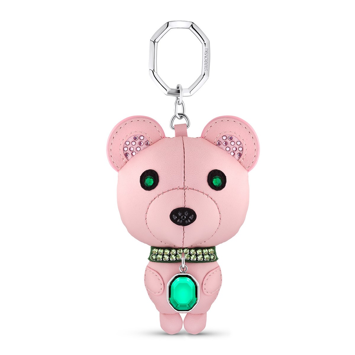 Porte-clés Swarovski Icons ours rose