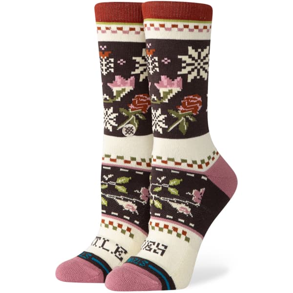 Chaussette STANCE MISTLING TOES CREW DUSTY ROSE