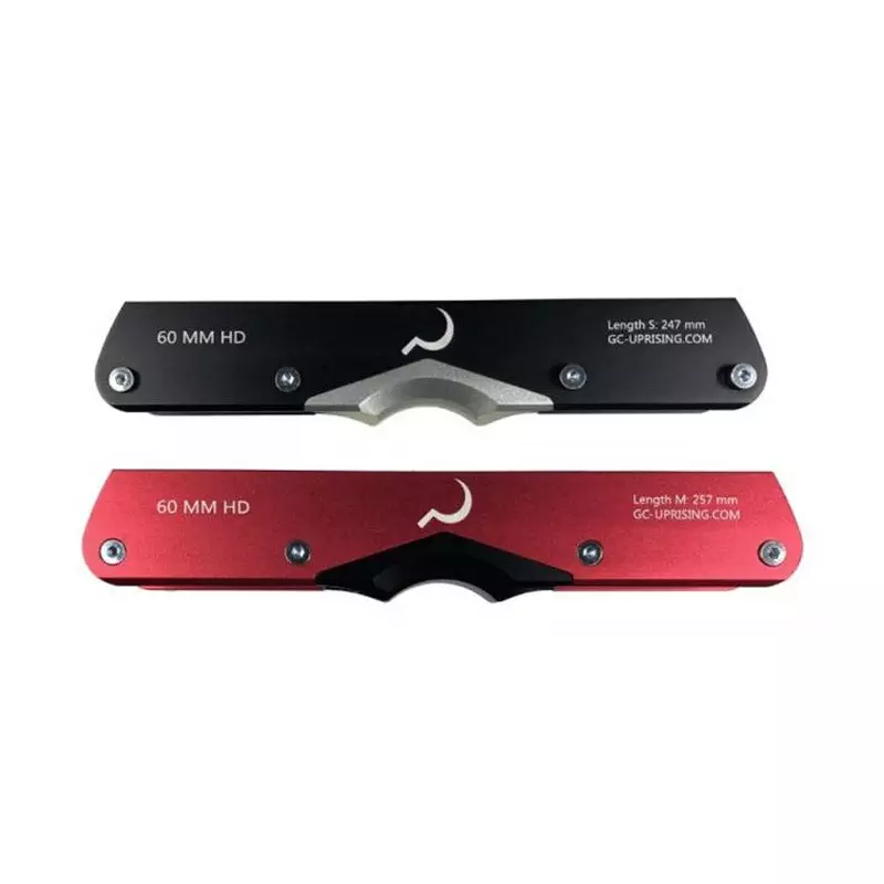 Platine roller GC HD2 Frames 60mm Rouge