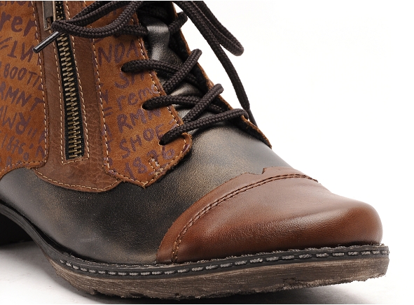 Remonte boots bottine plates femme d4378 marron