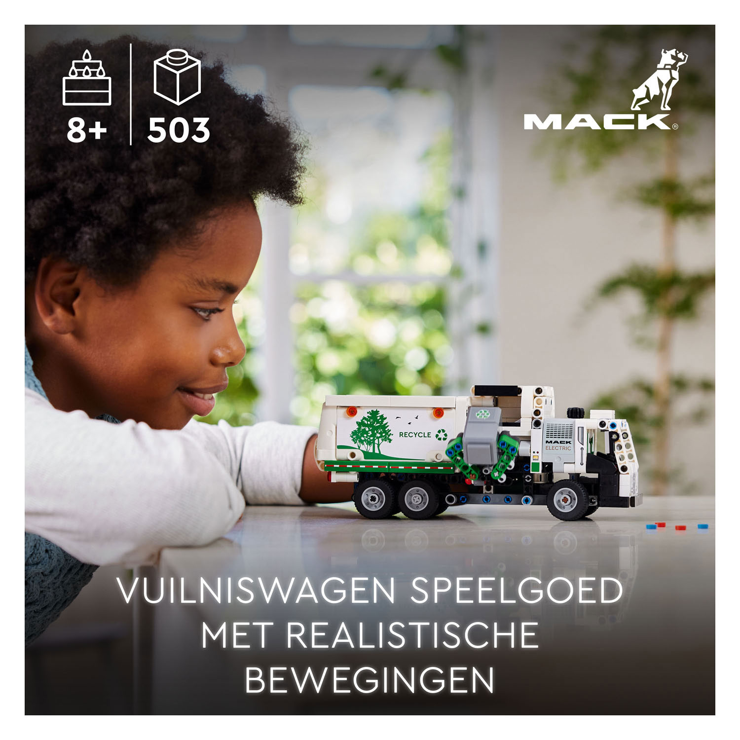LEGO Technic 42167 Mack Lr Electric Vuilniswagen