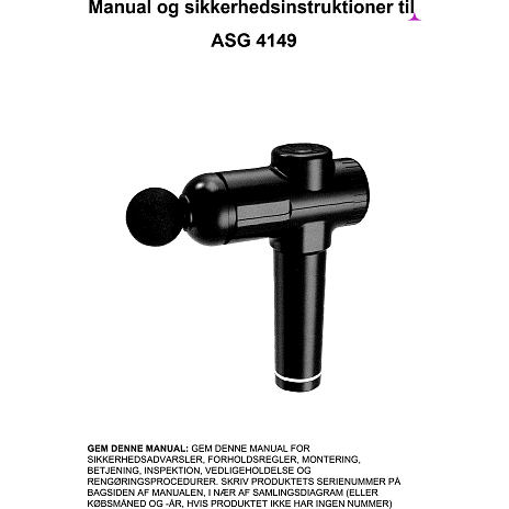 ASG Pro massagepistol