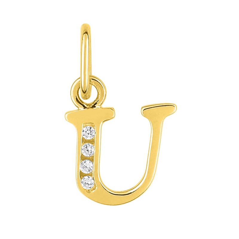 Pendentif enfant - Or 18 Carats - Diamant 0,032 Carats