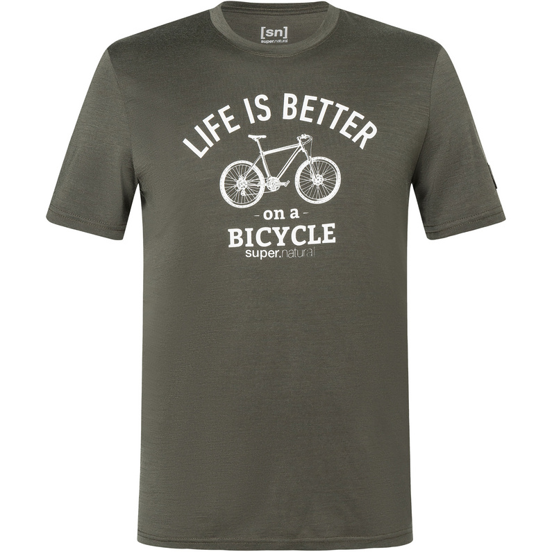 Super.Natural Herren Better Bike Bio J T-Shirt
