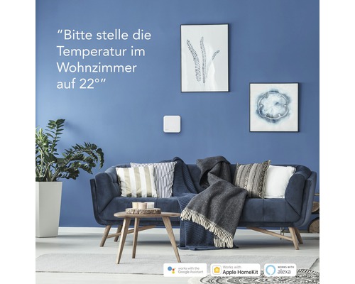 tado° Kamerthermostaat Add-on voor individuele kamerregeling van verwarmingssystemen - Compatibel met SMART HOME van hornbach
