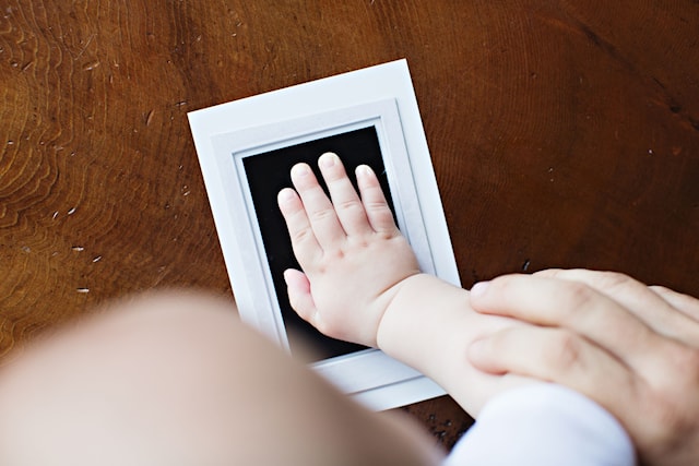 Clean-Touch Hand och Fotavtryck Blå Pearhead