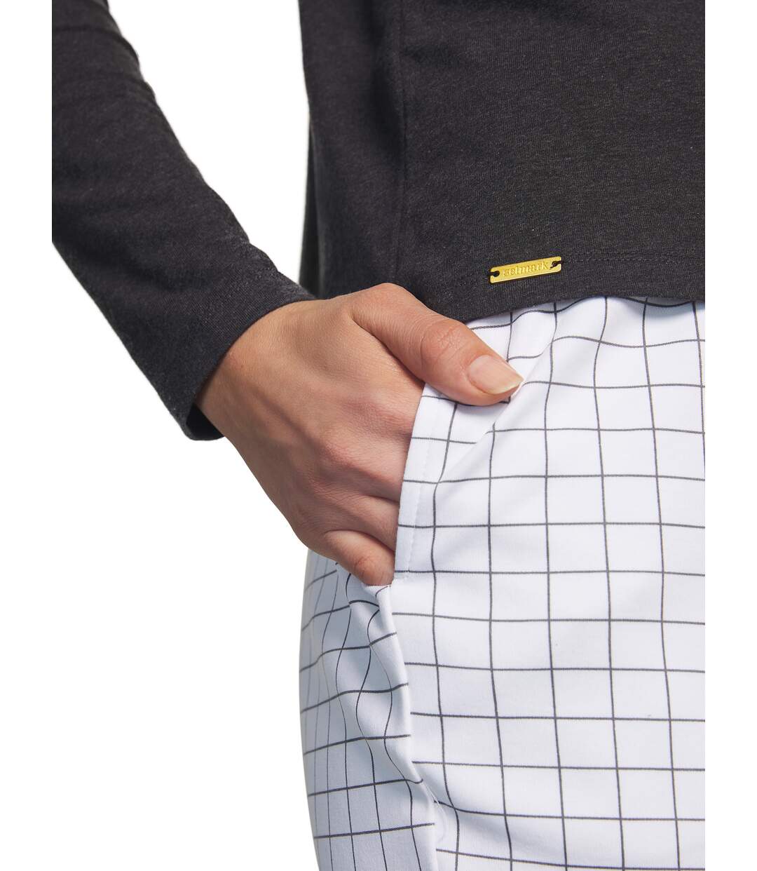 Pyjama pantalon haut manches longues Cuadros Selmark
