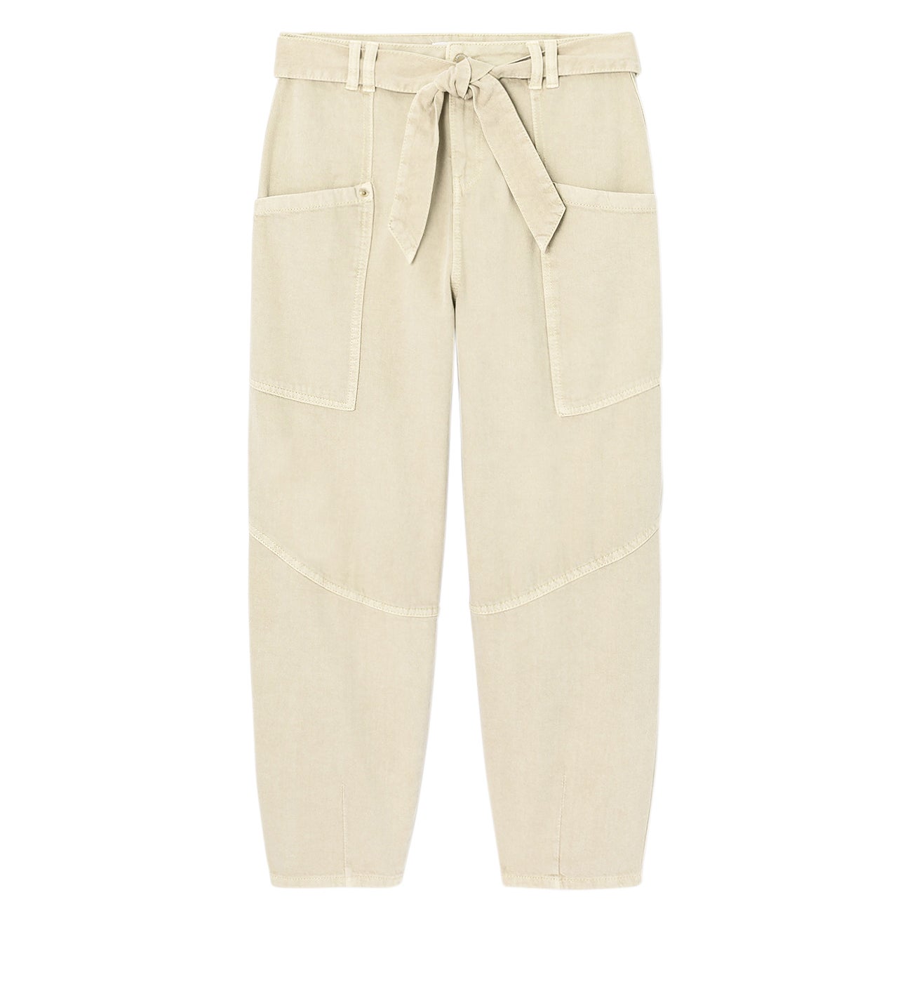 Pantalon balloon Femme - Beige