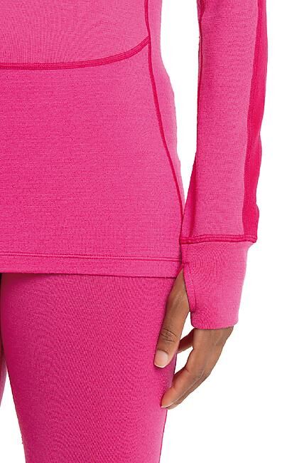 ICEBREAKER - T-SHIRT T-SHIRT ML DEMI ZIP ZONEKNIT 260 W