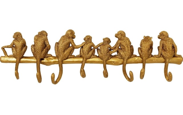 Kare Design Garderobenleiste »Garderobenleiste Monkey 8 Haken«