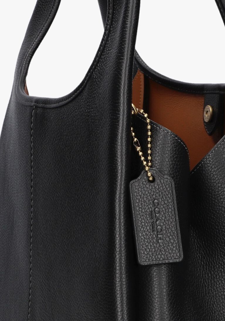 zwarte coach handtas lana