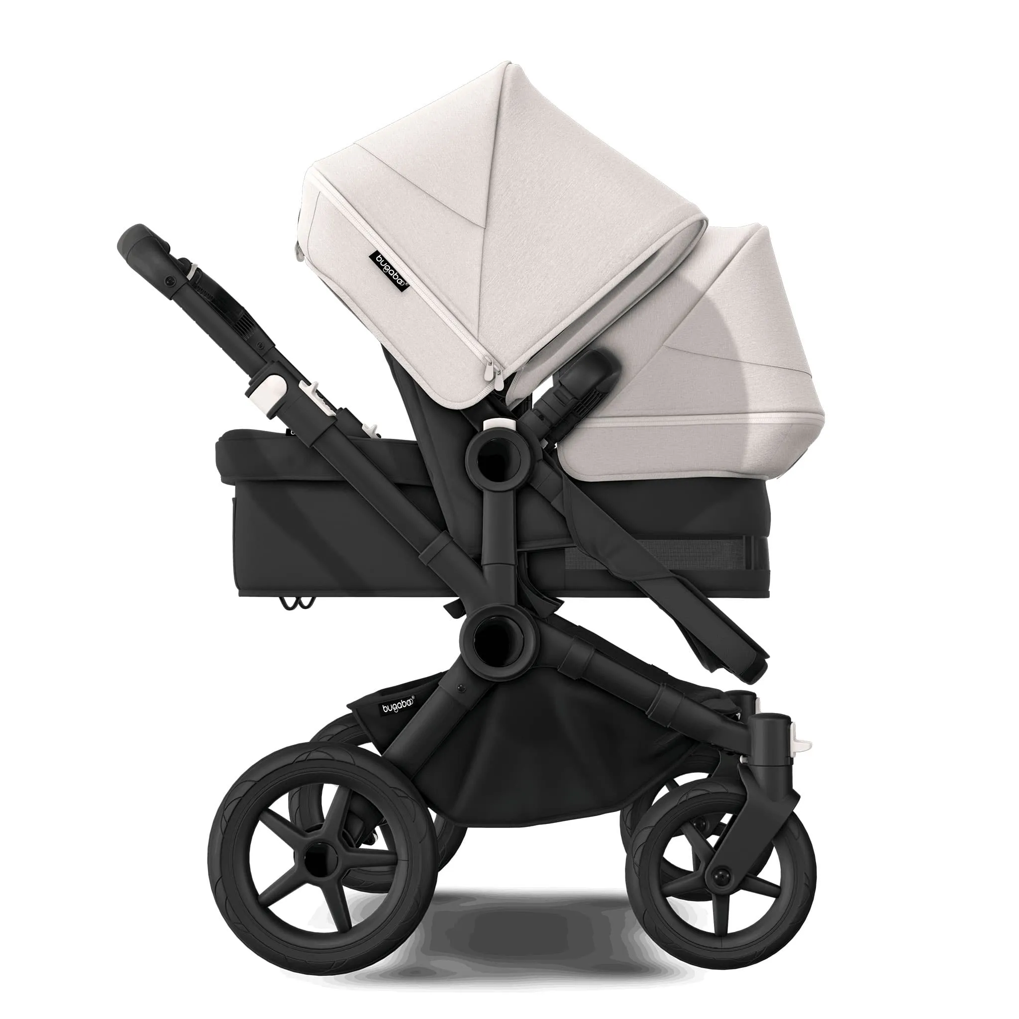 Bugaboo Poussette Donkey5 Mono - Noir Noir  Blanc