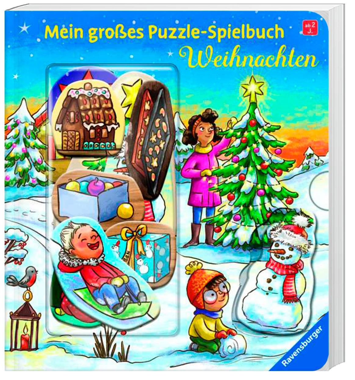 Mein großes Puzzle-Spielbuch / Mein großes Puzzle-Spielbuch: Weihnachten