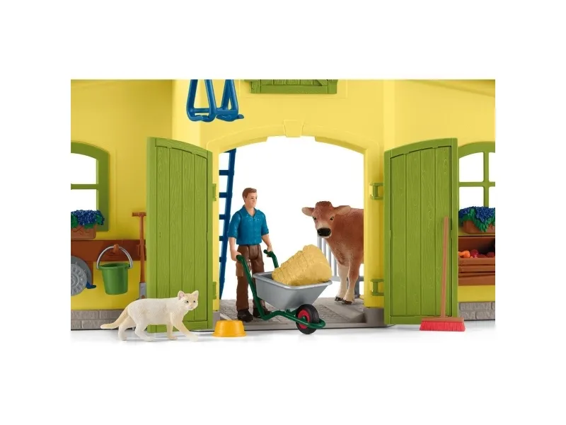 Schleich Large Farm with Animals and Accessories
