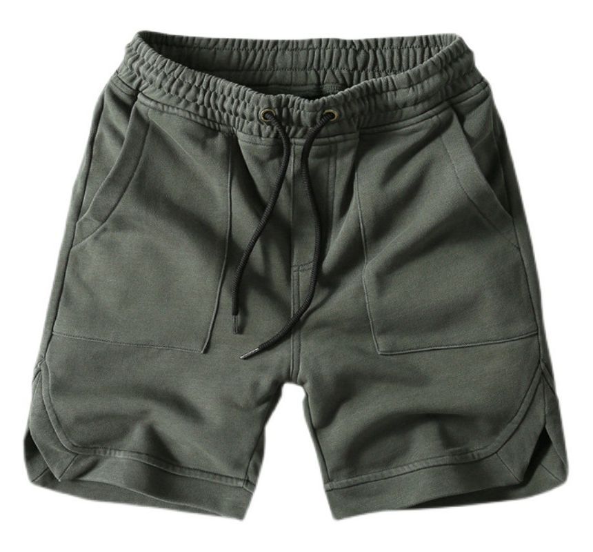 Acrius - Effen joggingbroek met trekkoord in de taille