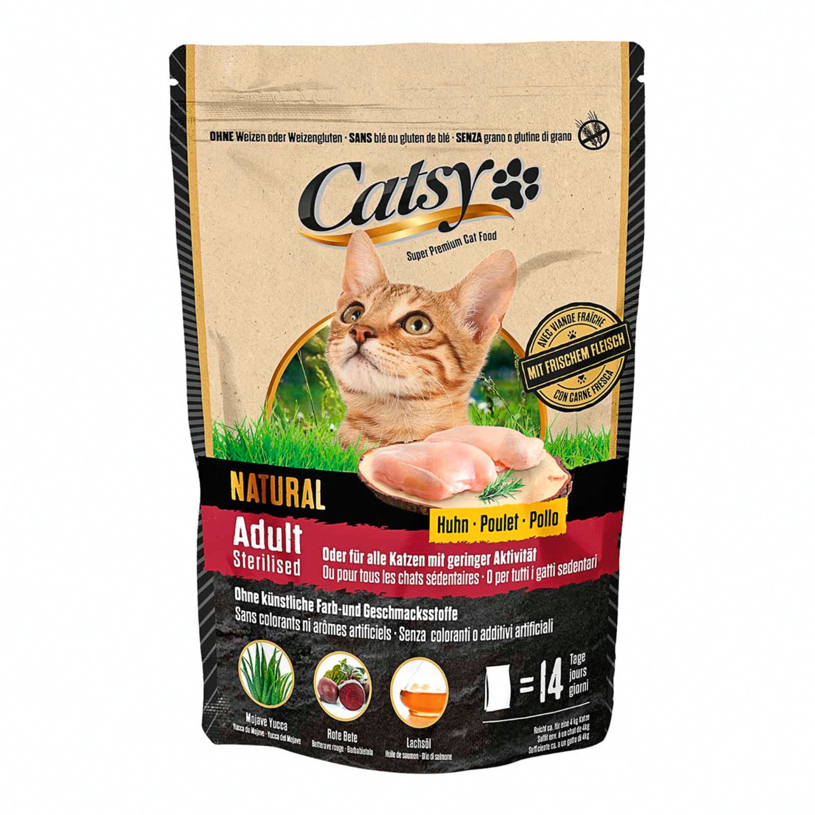 Catsy Adult&Sterilised Cat Chicken 1kg