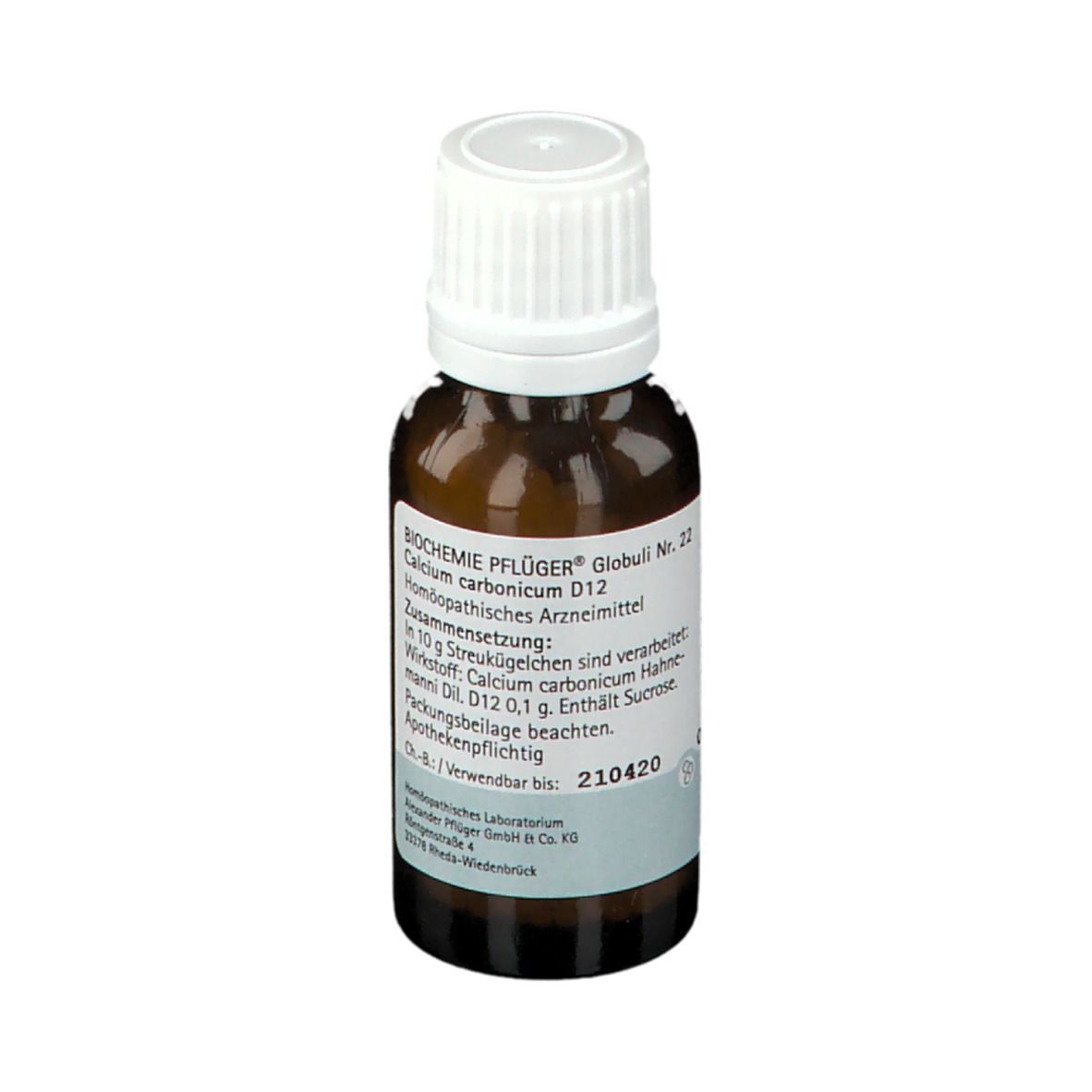 PFLÜGER Nr.22 Calcium Carbonicum D 12