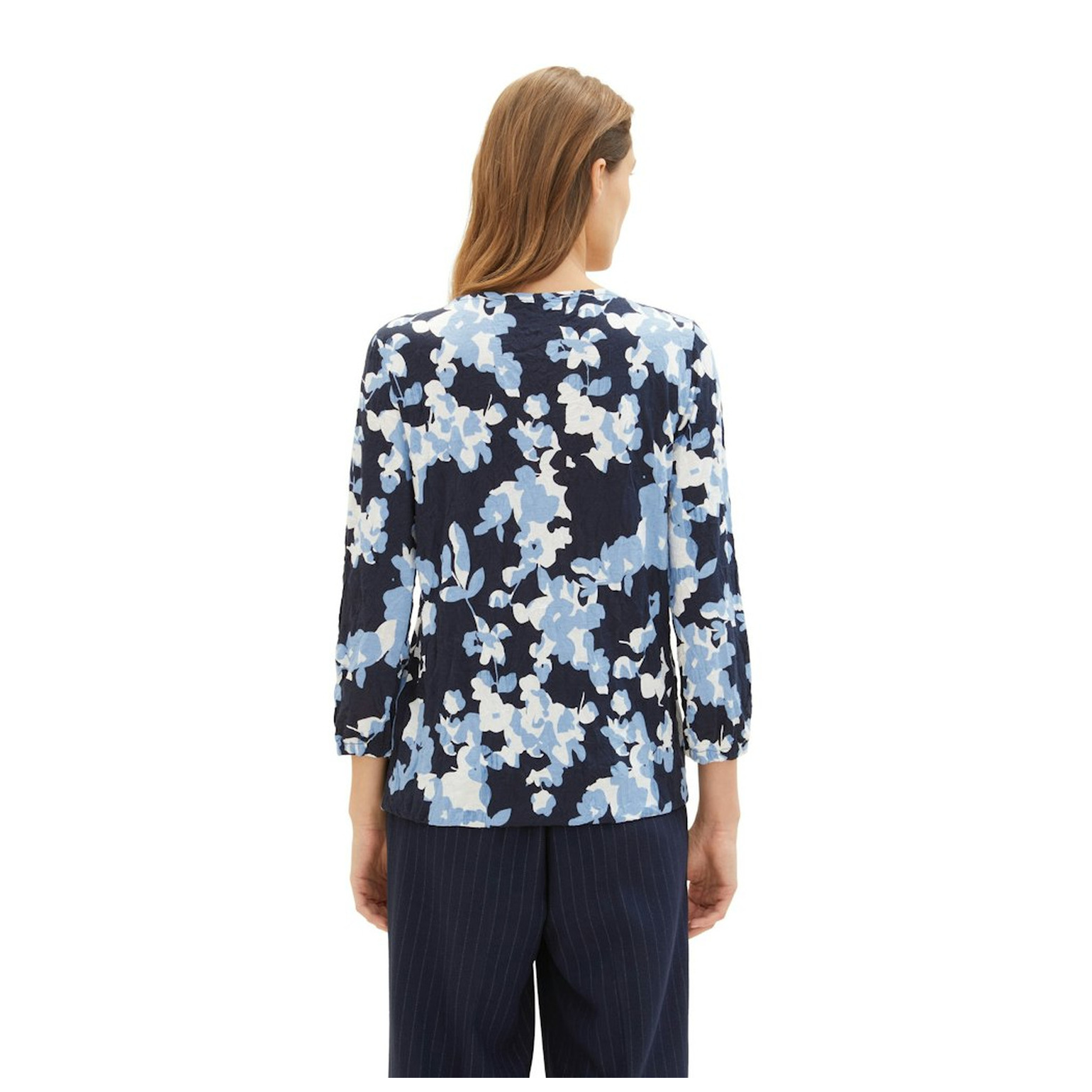 Tom Tailor T-shirt crincle alloverprint