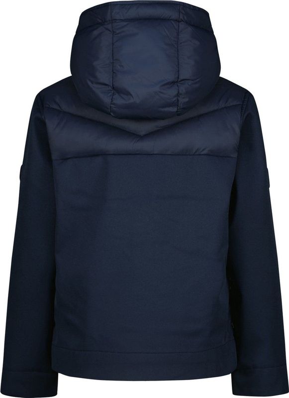 Vingino - Zomerjas - Indigo - Mix van Softshell- en Gewatteerde Stof