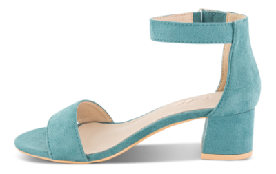B&CO Damesandal med hæl Grøn 4214101040