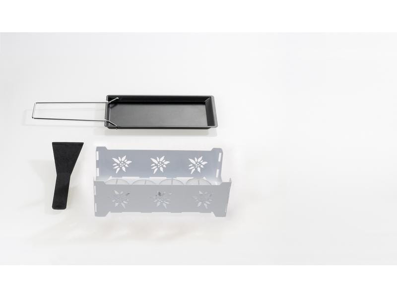 Nouvel Teelicht-Raclette Heat Cheese! @home Weiss Für eine Person, weiss