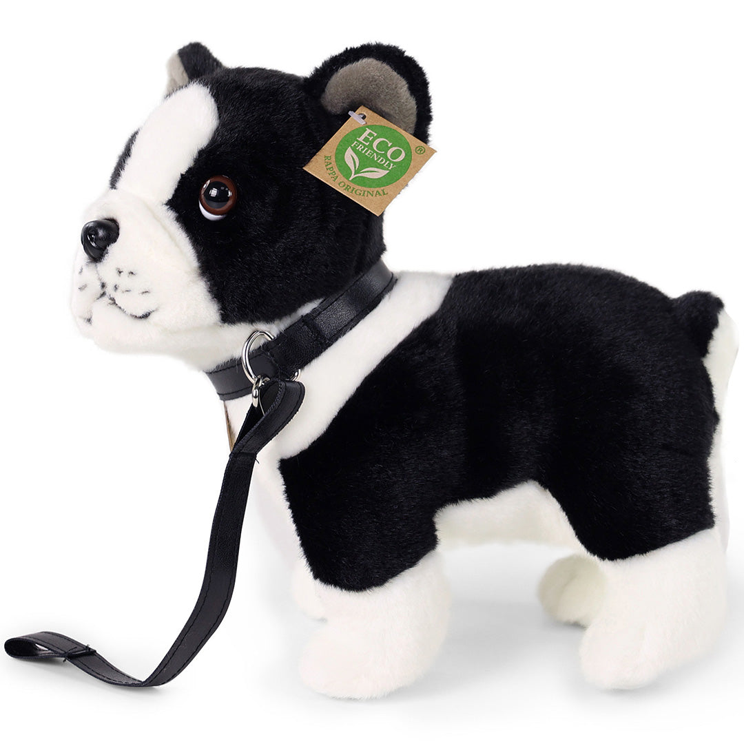 rappa knuffelhond boston terrier - 23 cm