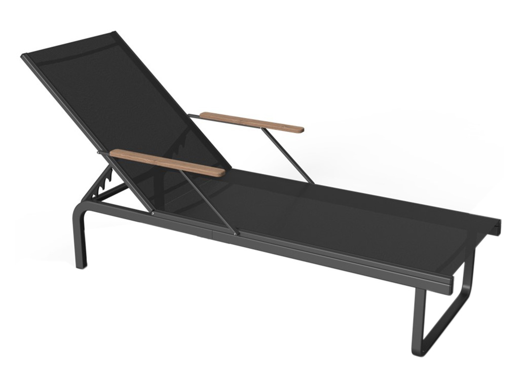 Sens-Line Hawaii 195 cm verstelbaar ligbed