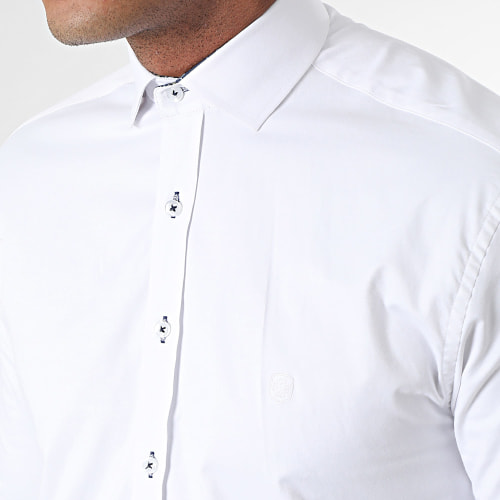 Chemise Manches Longues Blanc
