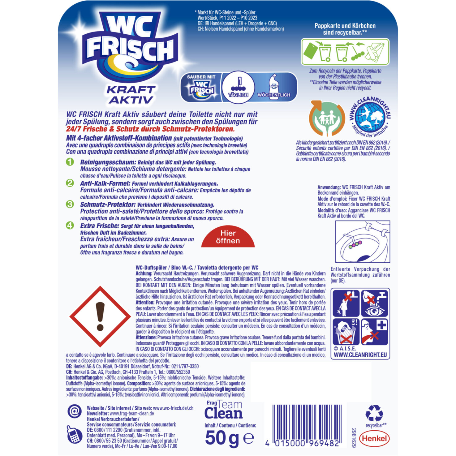 WC Frisch Kraft Aktiv Hawaii
