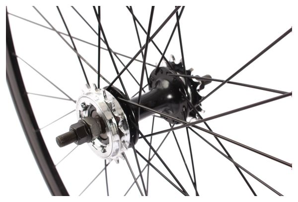 ROUE ARRIÈRE FIXIE 28  NOIR KHEBIKES