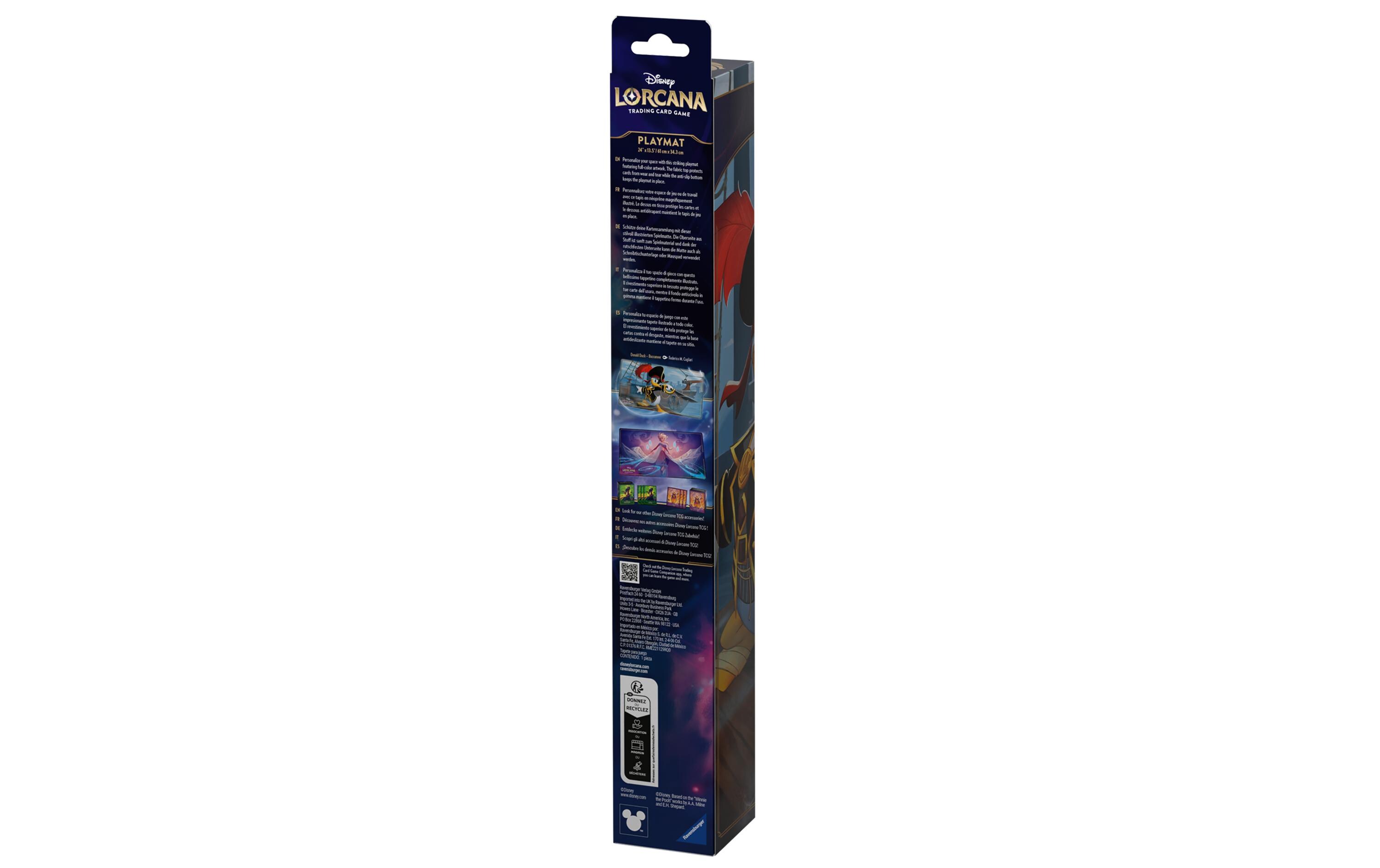 Playmat Disney Lorcana: Donald DuckWeiche und rutschfeste Spielunterlage
