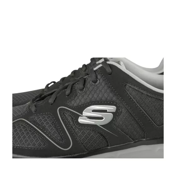 Baskets NOIR SKECHERS Satisfaction Flash Point