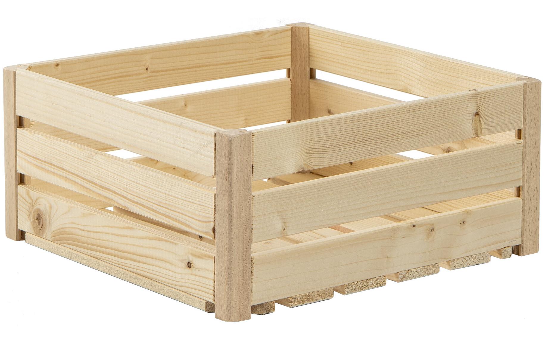 Holzharasse B 35 x 35 cm schweizer HolzHarasse aus schweizer Holz