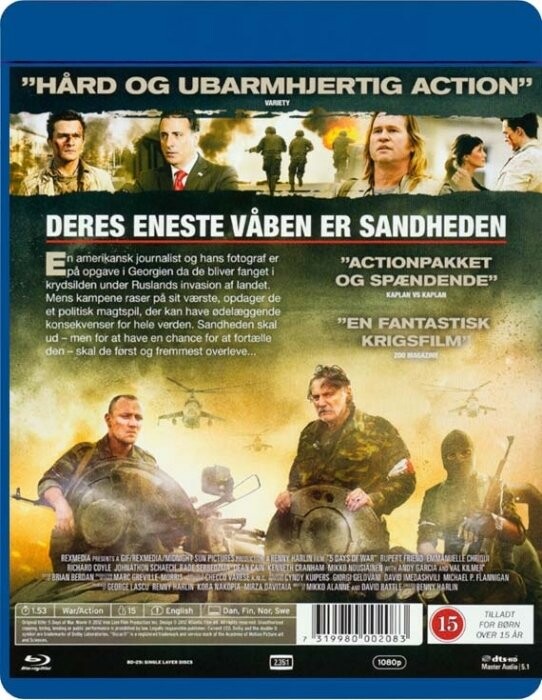 5 Days Of War - Blu-Ray