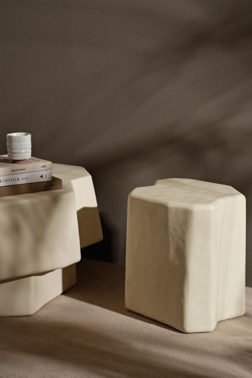 Ferm Living Staffa salontafel Ø84 ivory