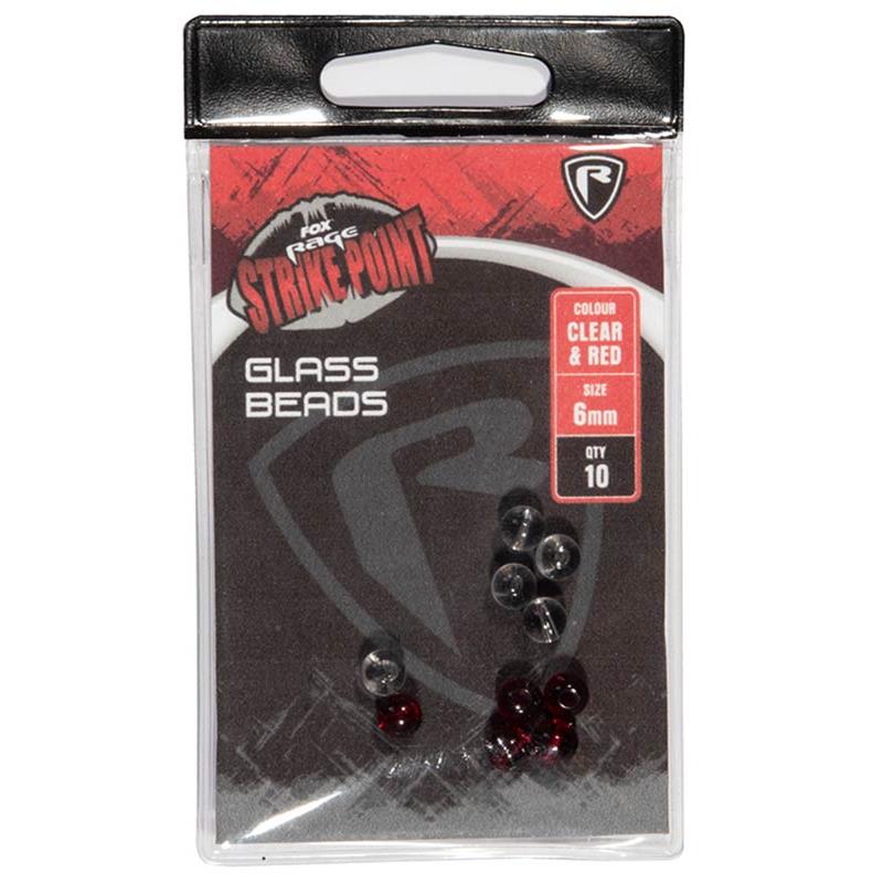 Perle Fox Rage Strike Point Glass Beads