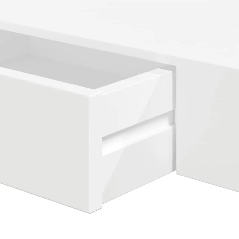 vidaXL - Wandplank - Wit - MDF